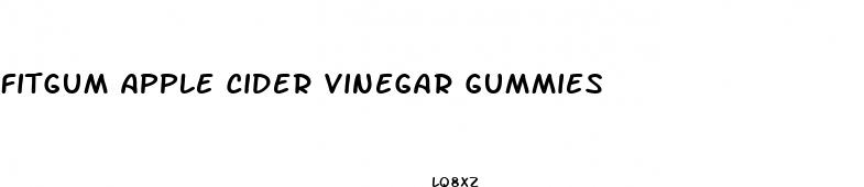 fitgum apple cider vinegar gummies