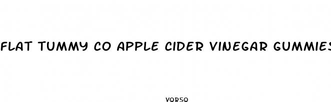 flat tummy co apple cider vinegar gummies