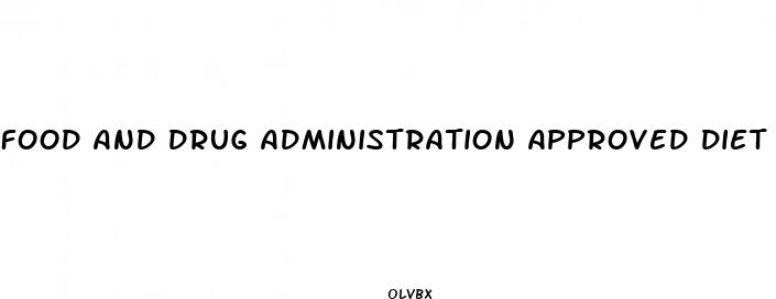 food and drug administration approved diet pills