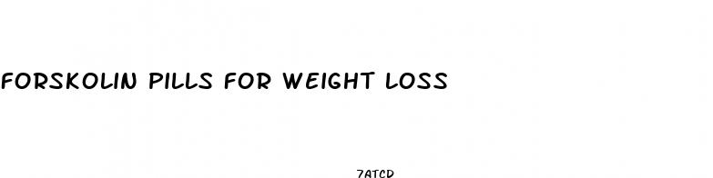forskolin pills for weight loss