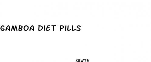 gamboa diet pills