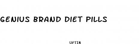 genius brand diet pills