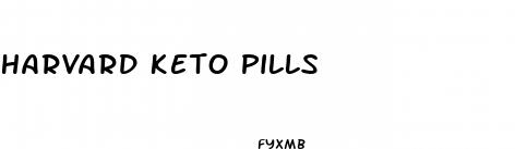 harvard keto pills