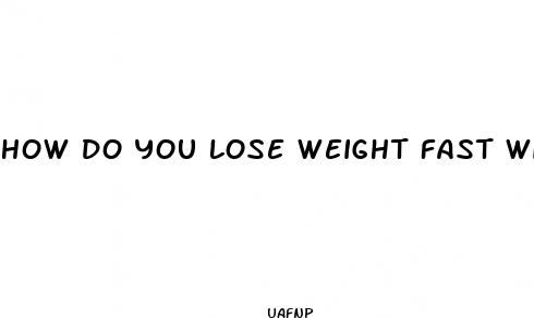 how do you lose weight fast without diet pills