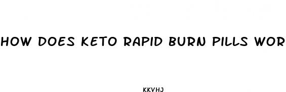 how does keto rapid burn pills work