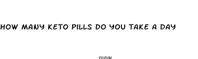 how many keto pills do you take a day