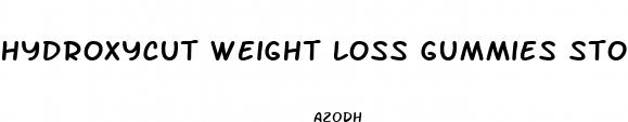 hydroxycut weight loss gummies stores