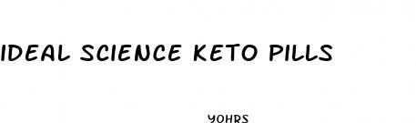 ideal science keto pills