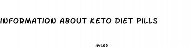 information about keto diet pills
