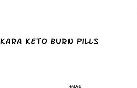 kara keto burn pills