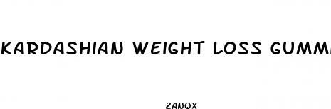kardashian weight loss gummies