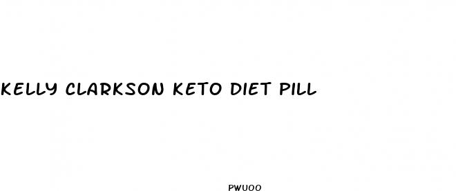 kelly clarkson keto diet pill
