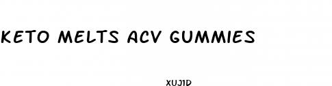 keto melts acv gummies