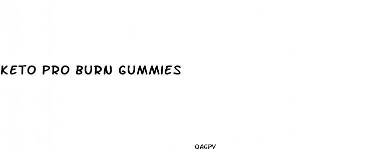 keto pro burn gummies
