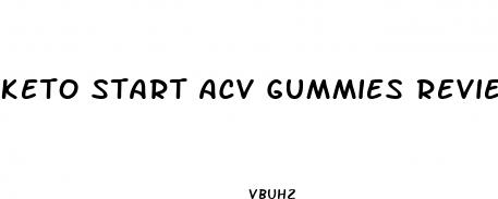 keto start acv gummies review