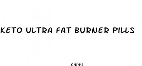 keto ultra fat burner pills