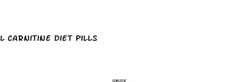 l carnitine diet pills