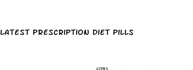 latest prescription diet pills