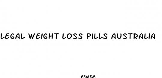 legal weight loss pills australia