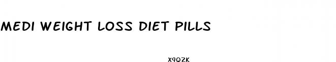 medi weight loss diet pills