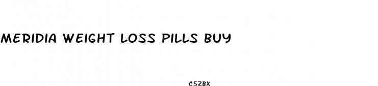 meridia weight loss pills buy