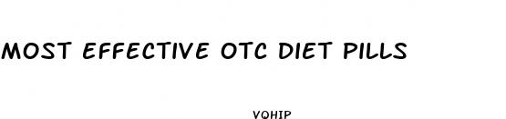 most effective otc diet pills