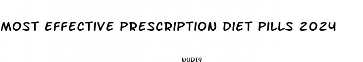 most effective prescription diet pills 2024