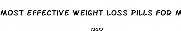 most effective weight loss pills for men