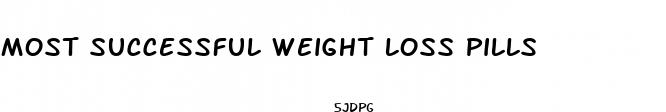 most successful weight loss pills