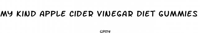 my kind apple cider vinegar diet gummies