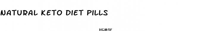 natural keto diet pills