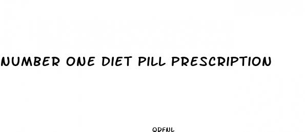 number one diet pill prescription