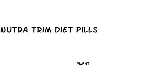 nutra trim diet pills