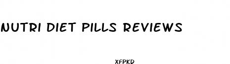 nutri diet pills reviews