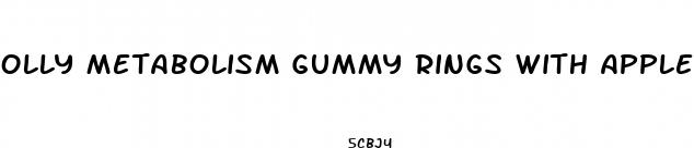 olly metabolism gummy rings with apple cider vinegar