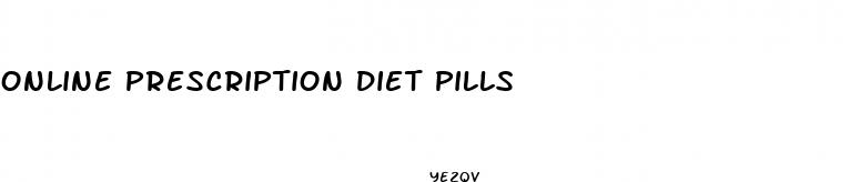 online prescription diet pills