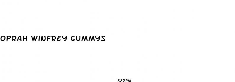 oprah winfrey gummys