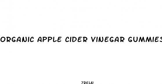 organic apple cider vinegar gummies benefits