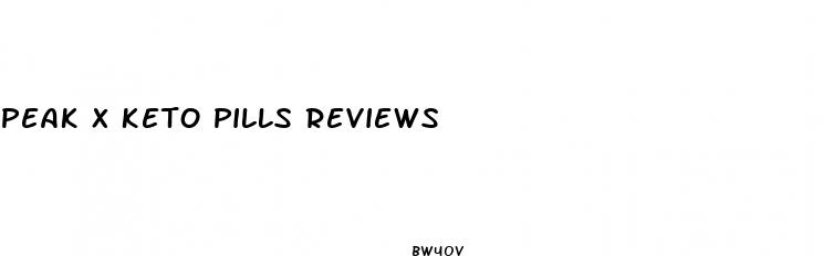 peak x keto pills reviews
