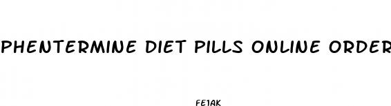 phentermine diet pills online order
