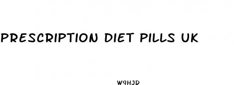 prescription diet pills uk