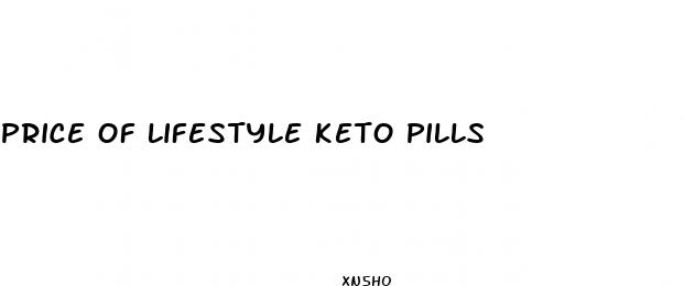 price of lifestyle keto pills
