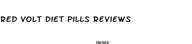 red volt diet pills reviews