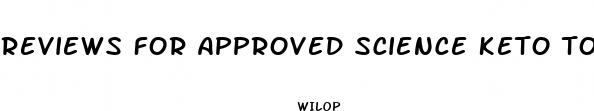 reviews for approved science keto tone pills