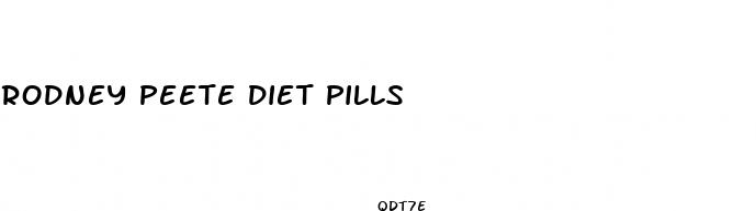 rodney peete diet pills