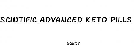 scintific advanced keto pills