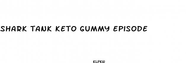 shark tank keto gummy episode