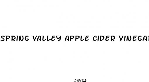 spring valley apple cider vinegar gummies