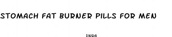 stomach fat burner pills for men