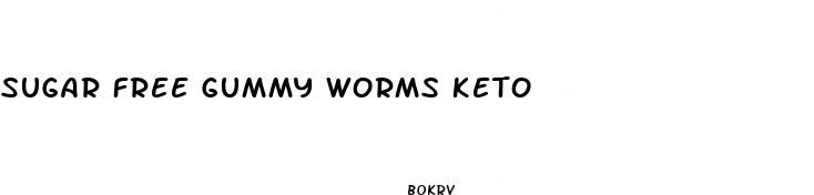 sugar free gummy worms keto